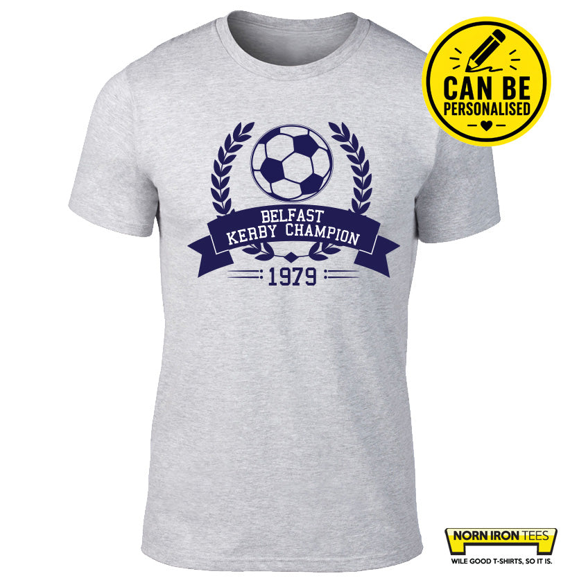 Cribby / Kerbsy / Kerby Champion - Personalise with your preference and year!