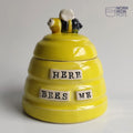 Here Bees Me (Wha) Lidded Jar No. 2