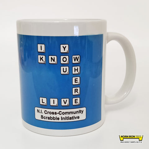 N.I. Cross Community Scrabble Mug
