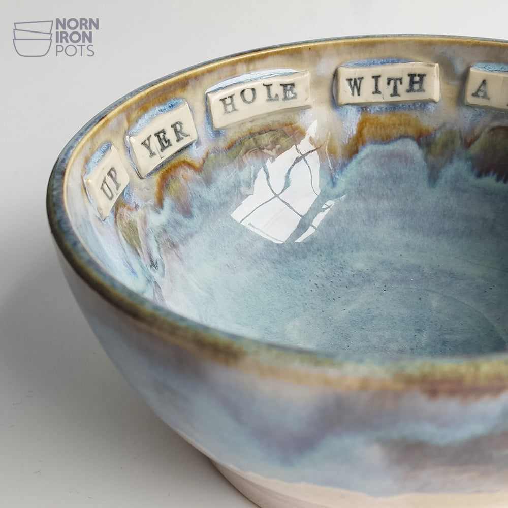 Up Yer Hole With A Big Jam Roll! Bowl No.1