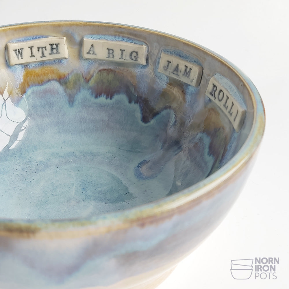 Up Yer Hole With A Big Jam Roll! Bowl No.1
