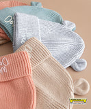 Organic 'Wee Dote' baby bear beanie