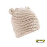 Organic 'Wee Dote' baby bear beanie