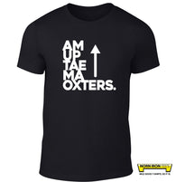 Am up tae ma oxters.