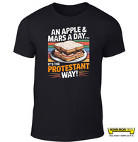 An Apple & Mars A Day...It's The Protestant Way!