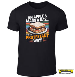 An Apple & Mars A Day...It's The Protestant Way!
