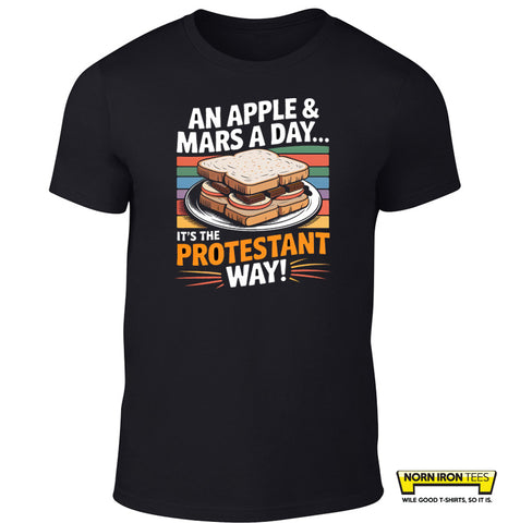 An Apple & Mars A Day...It's The Protestant Way!