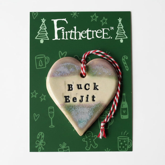 Buck Eejit - Christmas Tree Decoration