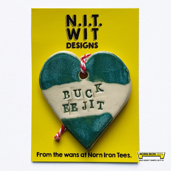 Buck Eejit - Christmas Tree Decoration