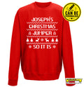 Personalised Christmas Jumper So It Is.