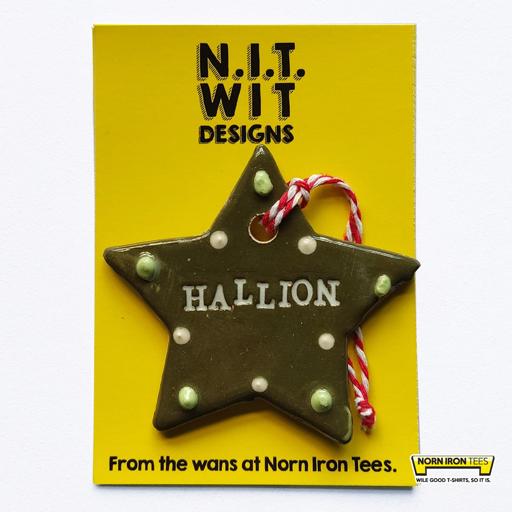 Hallion - Christmas Tree Decoration