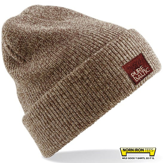 PURE BALTIC OATMEAL BEANIE - NEW COLOUR!