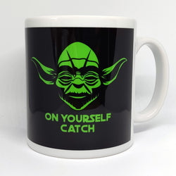 On Yourself Catch Mug