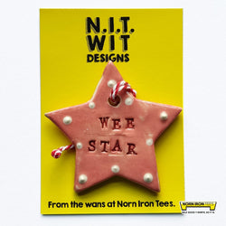 Wee Star - Christmas Tree Decoration