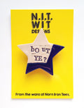 'Bout Ye!' Handmade Badge