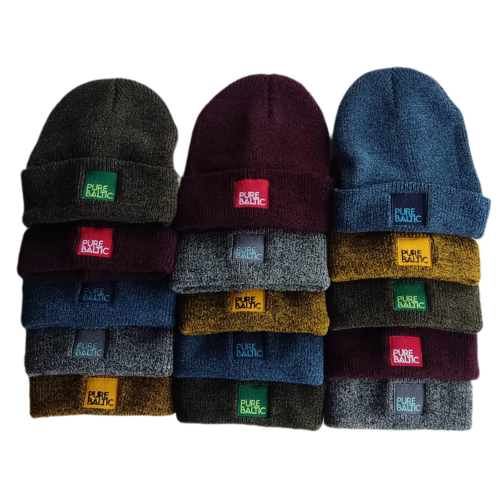 PURE BALTIC OATMEAL BEANIE - NEW COLOUR!