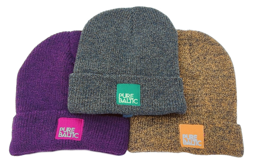 PURE BALTIC GREY BEANIE