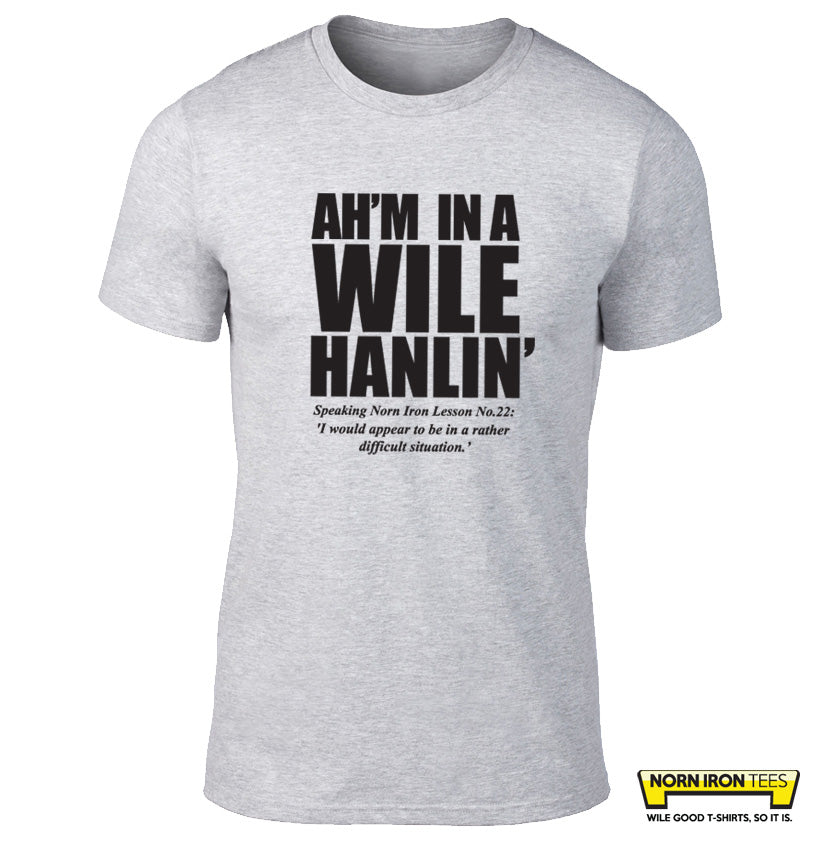 AH'M IN A WHILE HANLIN' (Speaking Norn Iron Lesson No.22: I Have Gotten Myself Into A Rather Problematic Situation.)