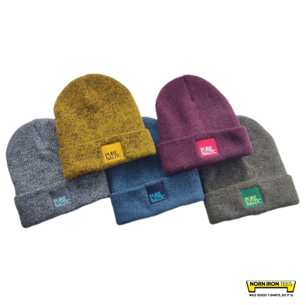 PURE BALTIC OATMEAL BEANIE - NEW COLOUR!