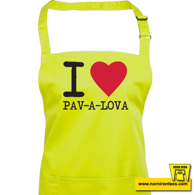I Heart Pav-a-lova Apron