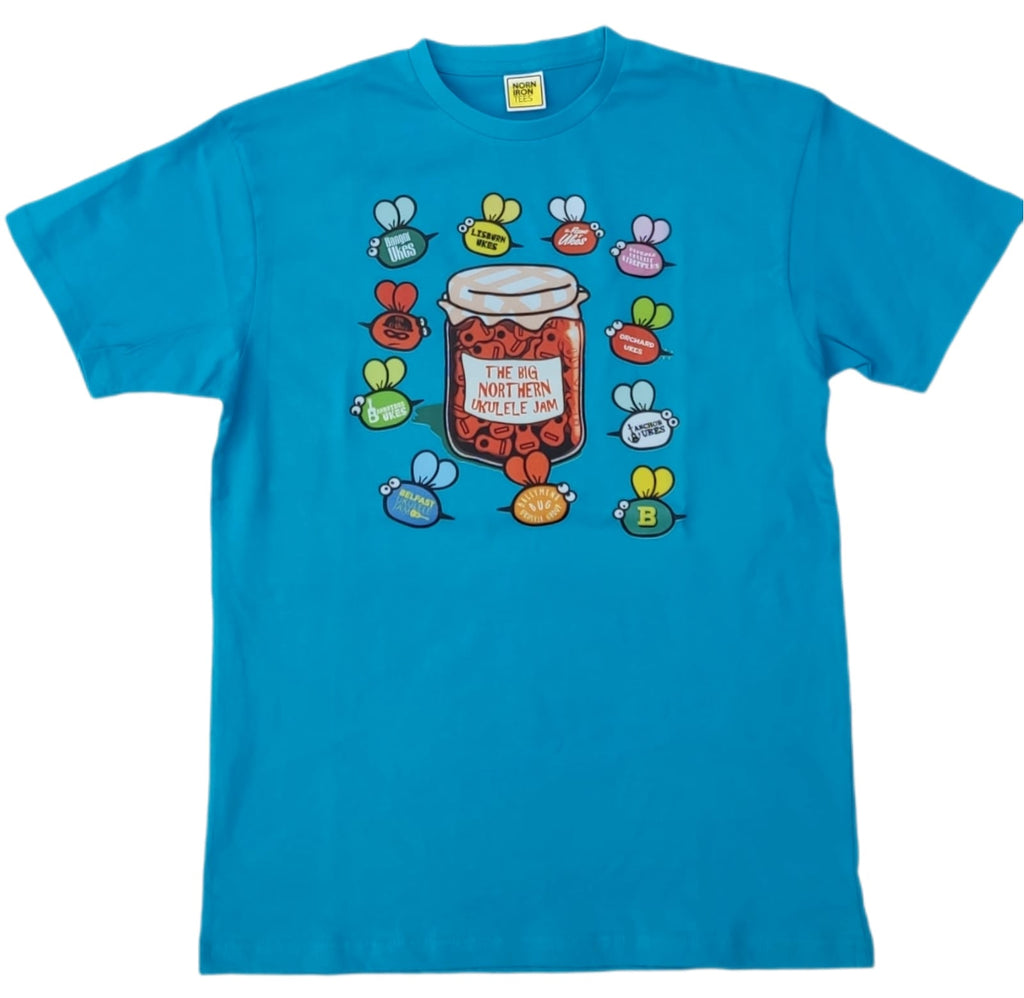 BIG NORTHERN UKULELE JAM T-SHIRT (available for PRE-ORDER)