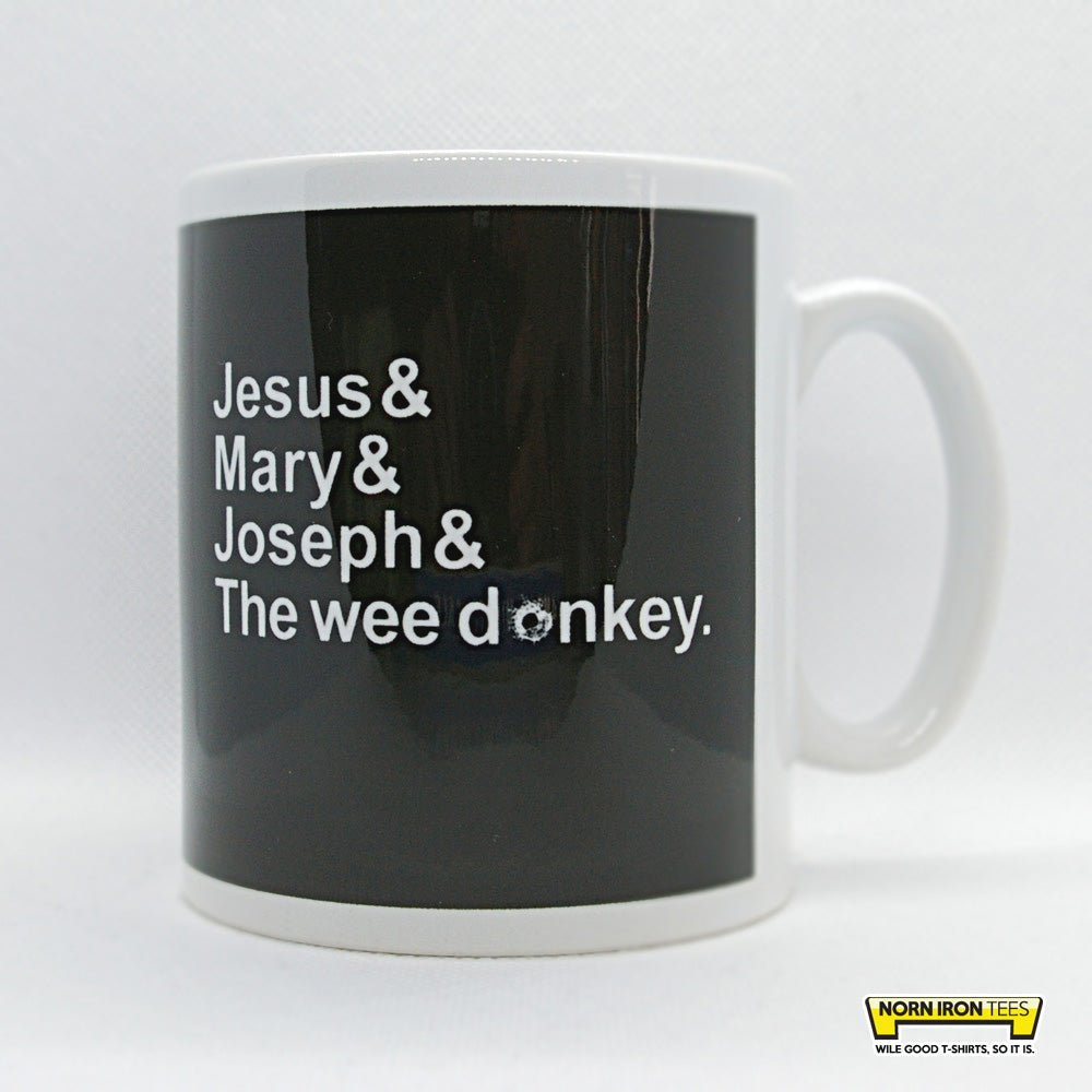 Jesus& Mary& Joseph& The Wee Donkey Mug