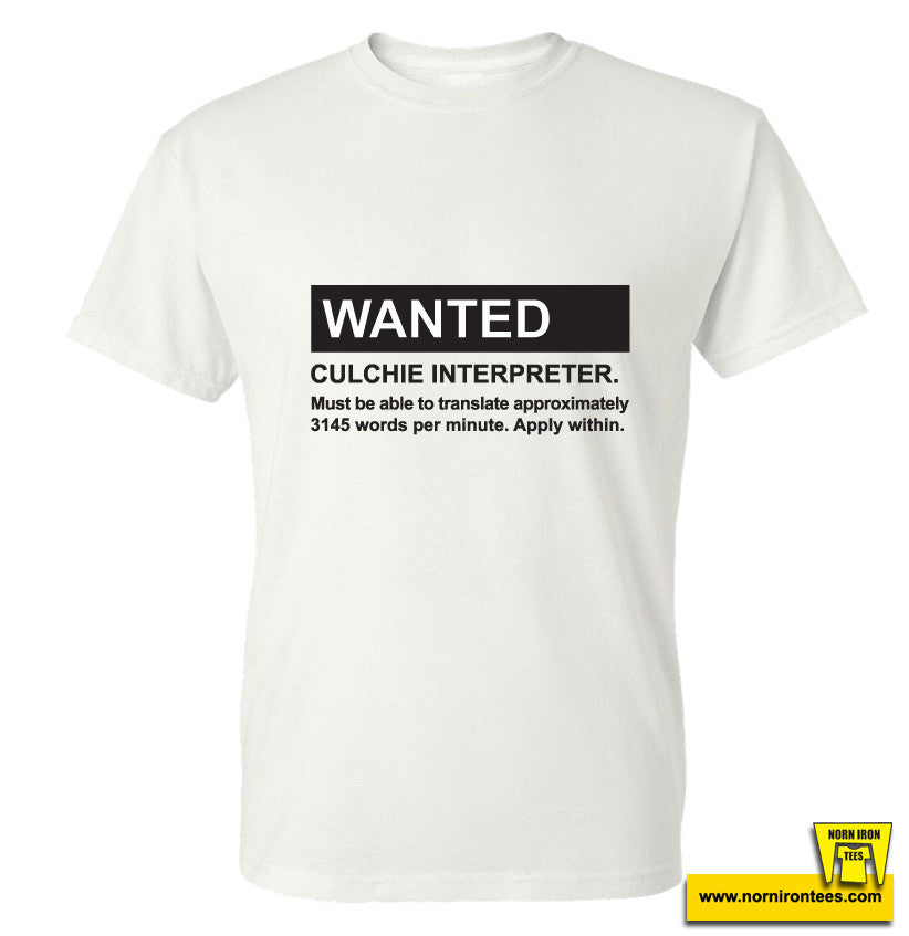 WANTED - CULCHIE INTERPRETER