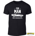 YER MAN DELOREAN