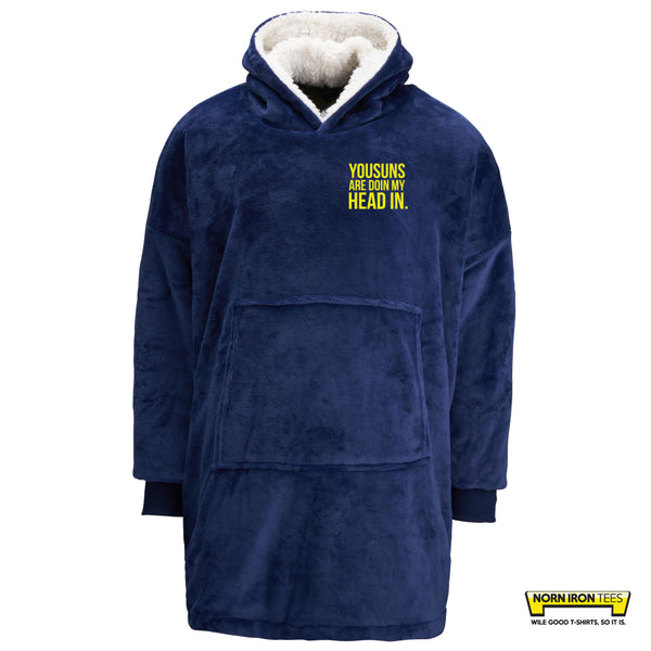 Yousuns Are Doing My Head In Sherpa Hoodie